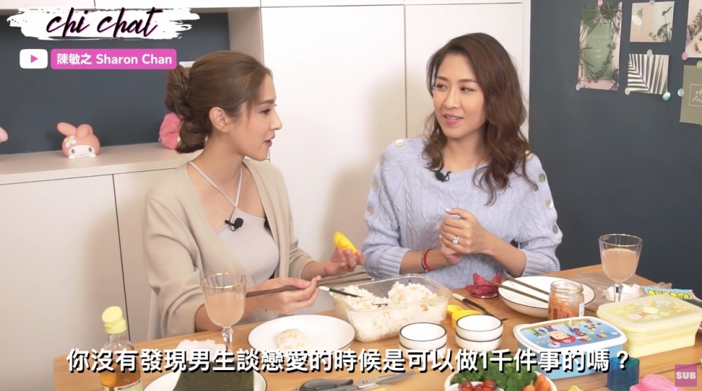陳凱琳指男人戀愛嗰陣可以做一千樣嘢,但結婚後就做半件事都嫌煩。
