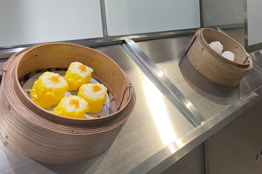 咁逼真嘅燒賣同蝦餃，搞到小編都流晒口水！