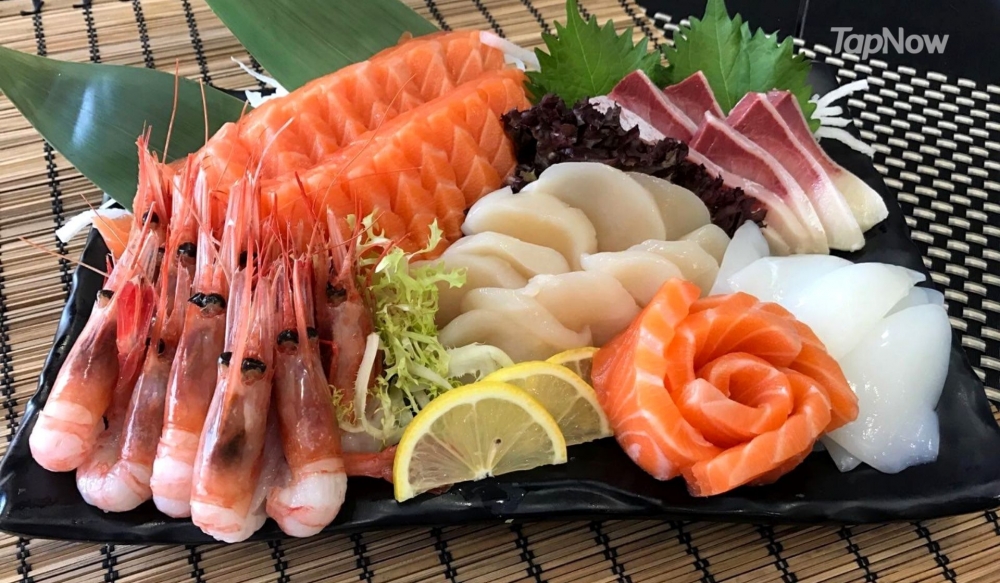 套票亦包多款刺身任食