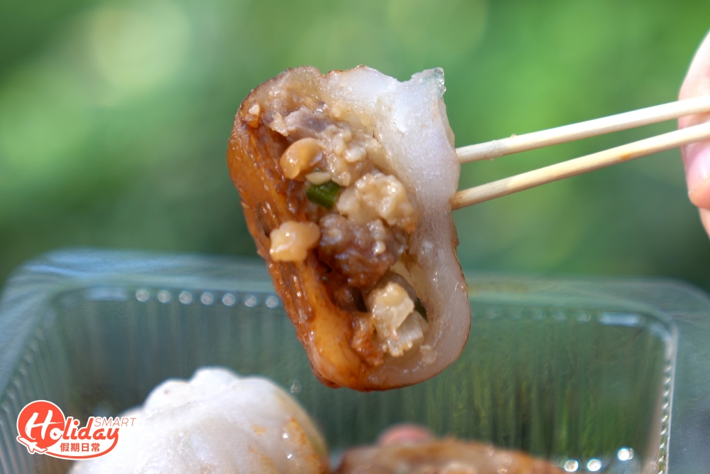 粉果餡料足夠,包括花生及沙葛。