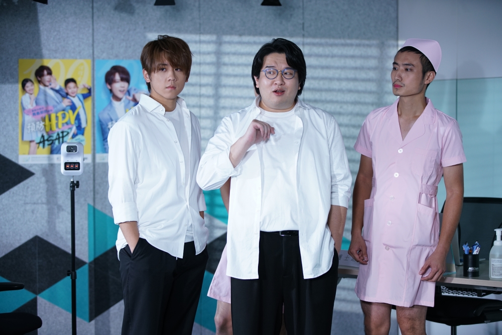 姜濤仲拉埋強尼、阿DEE、肥腸三位好兄弟齊齊拍攝~
