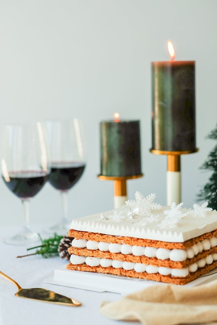 The Cakery_VANILLA FANTASY MILLE FEUILLE($580)