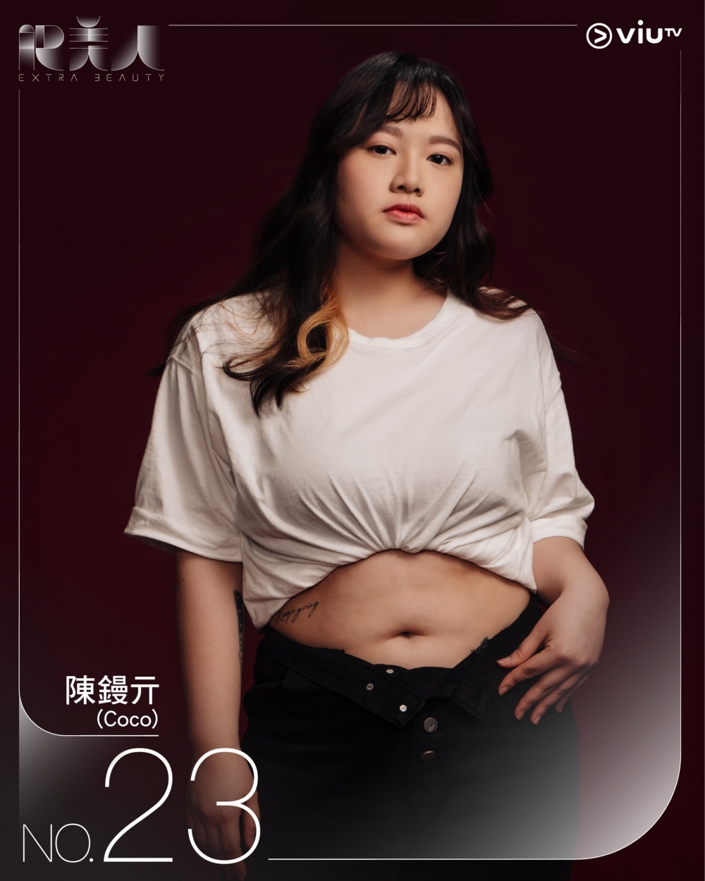 陳鏝亓(Coco)|身高(cm):160;體重(lb):169;BMI:29.9