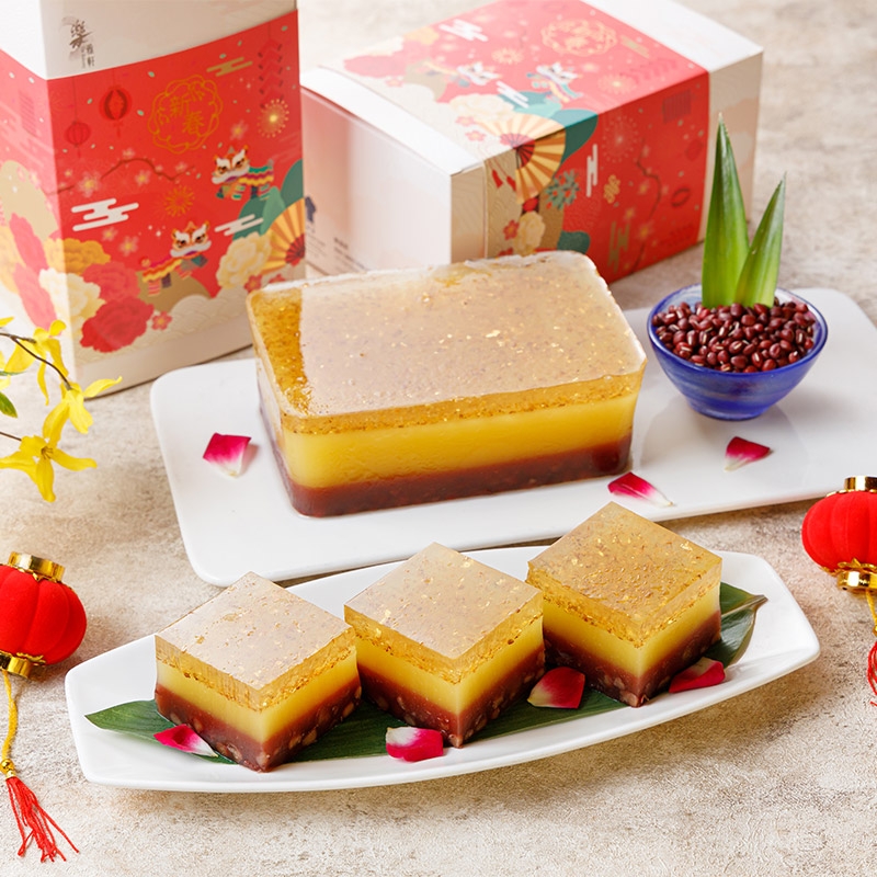 金箔桂花金菠蘿十勝紅豆糕