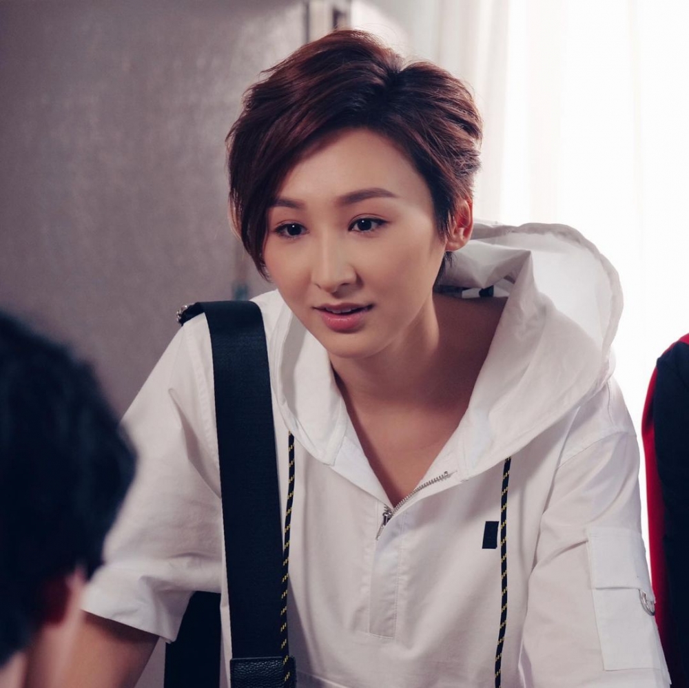 高海寧短髮睇落十分「男仔頭」