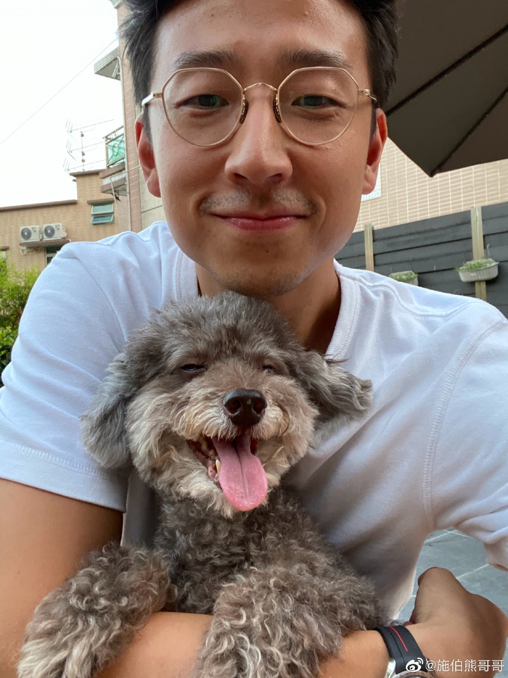 吳千語嘅緋聞男友百億富三代施伯雄微博帳號曝光,施伯雄對女友一片痴心,帖文幾乎全部同吳千語有關