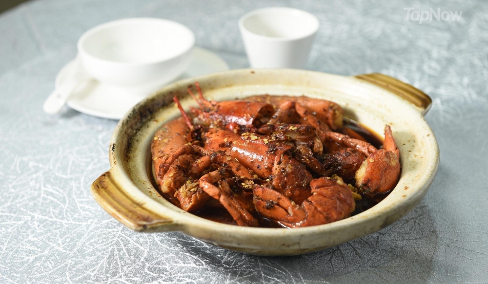 蒜香焗龍蝦 (半隻)