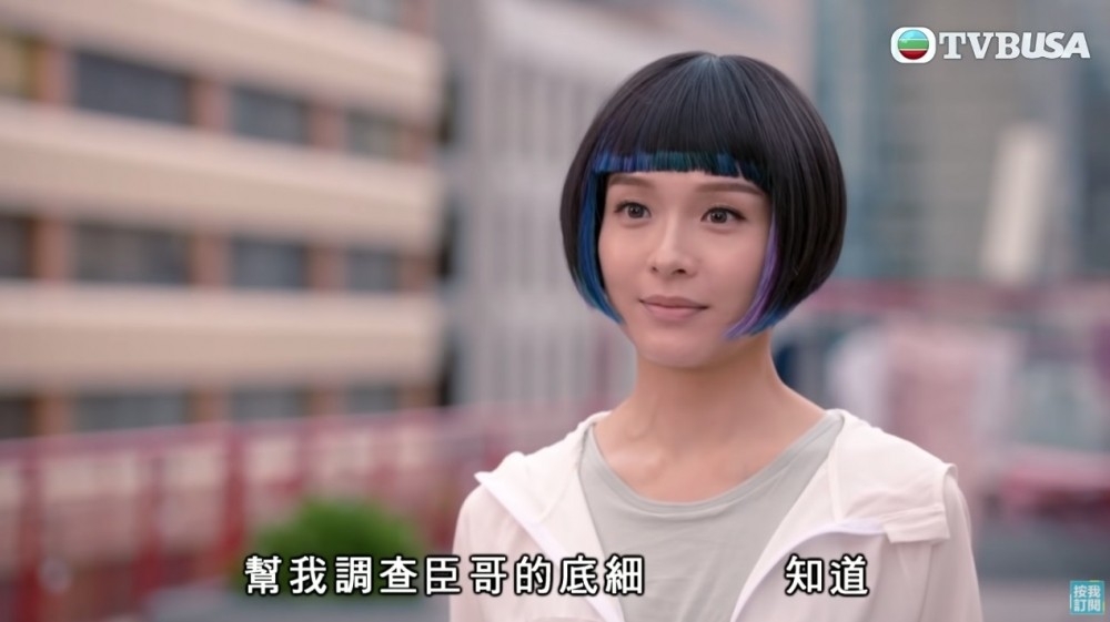 Ali喺《智能愛人》飾演AI阿寶同樣好考演技
