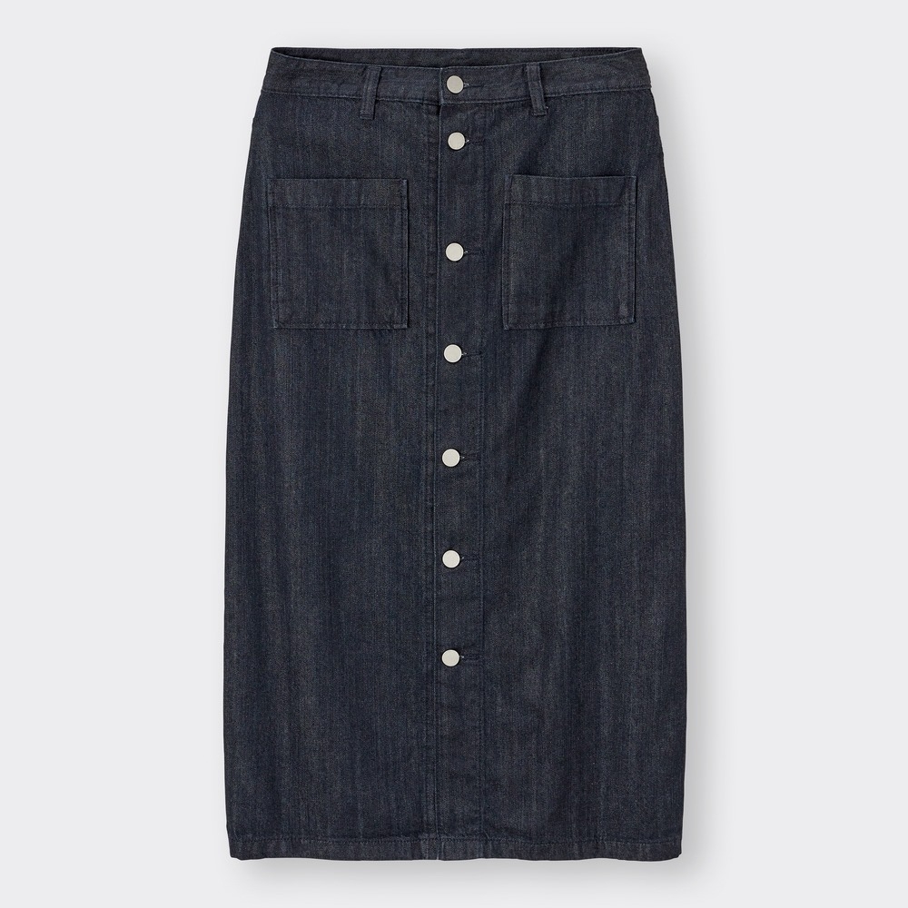 牛仔長裙兩色 $149 (原價$179)