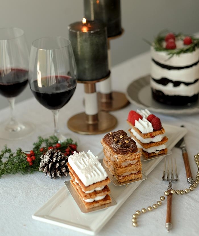 The Cakery_CHRISTMAS MILLE FEUILLE BUNDLE(10個 $618)