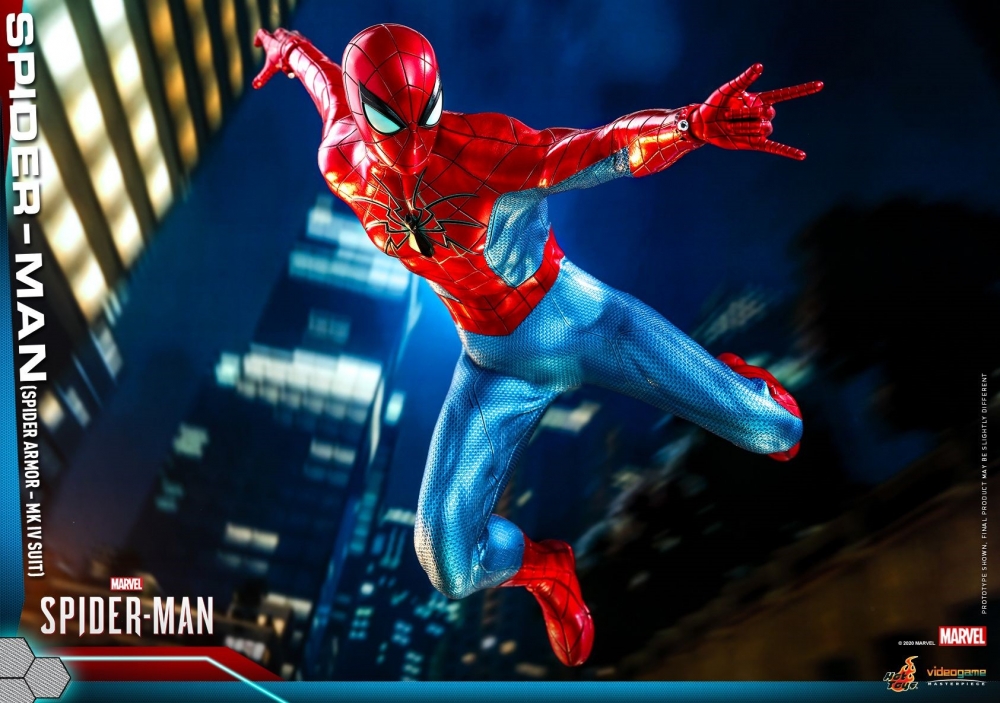 蜘蛛俠的全新紅藍色戰衣和PlayStation遊戲版本《Spider-Man》的戰衣Spider Armor-MK IV很相似!
