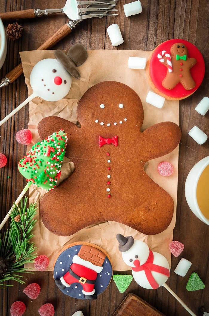 The Cakery_LARGE GINGERBREAD MAN($120)