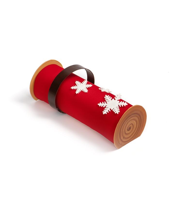 香港瑰麗酒店_DARK CHOCOLATE ORANGE YULE LOG CAKE($688)