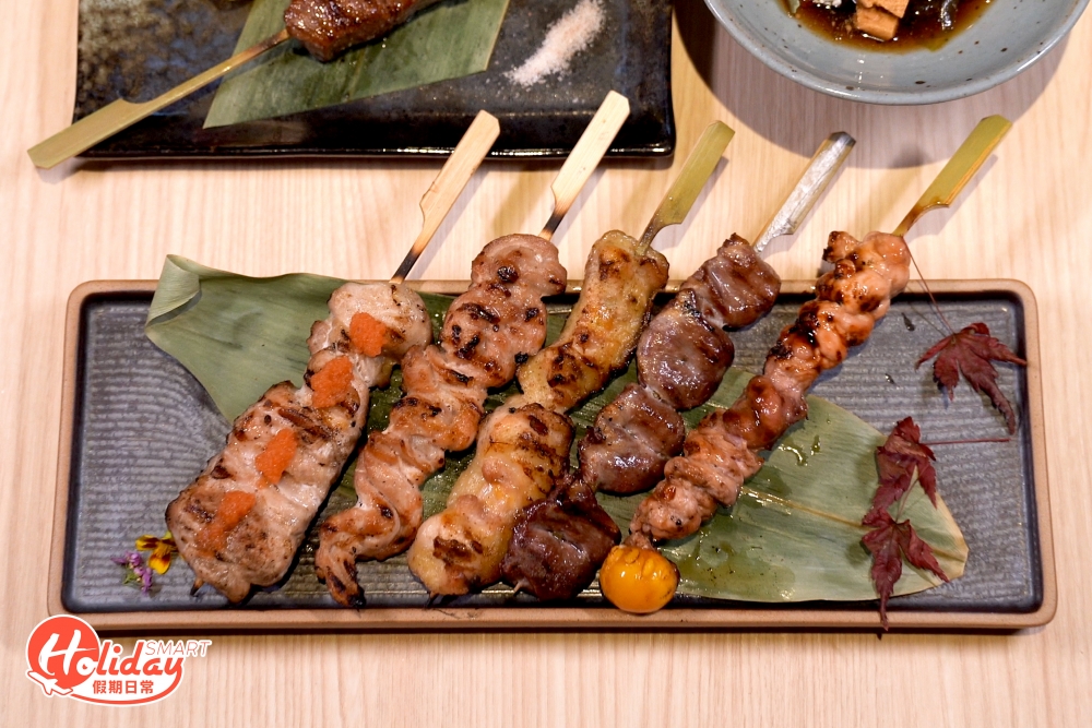 雞肉串燒採用「華味鳥」,肉汁豐富而且口感嫩滑。
