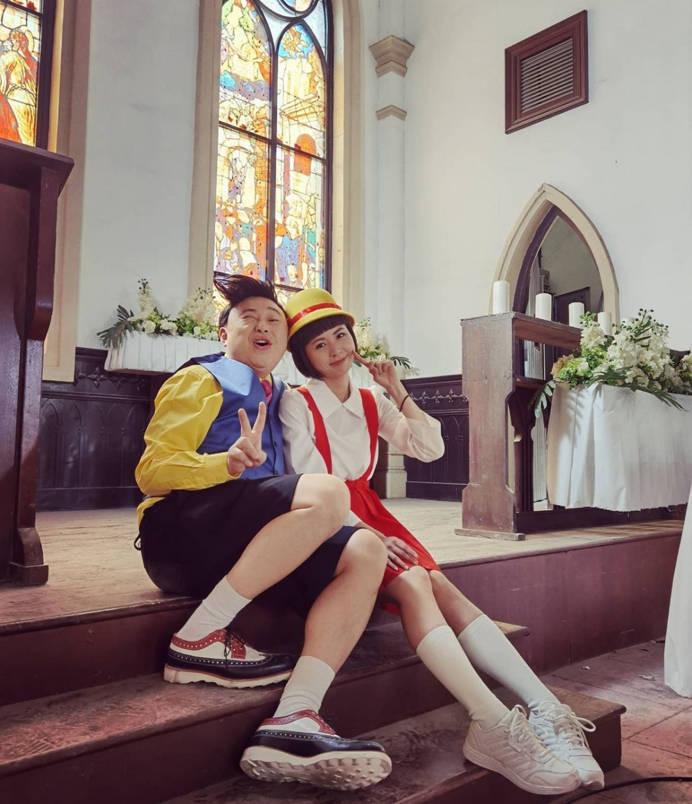 張秀文曾經表示係因為阿Bob先能夠認識到未婚夫。