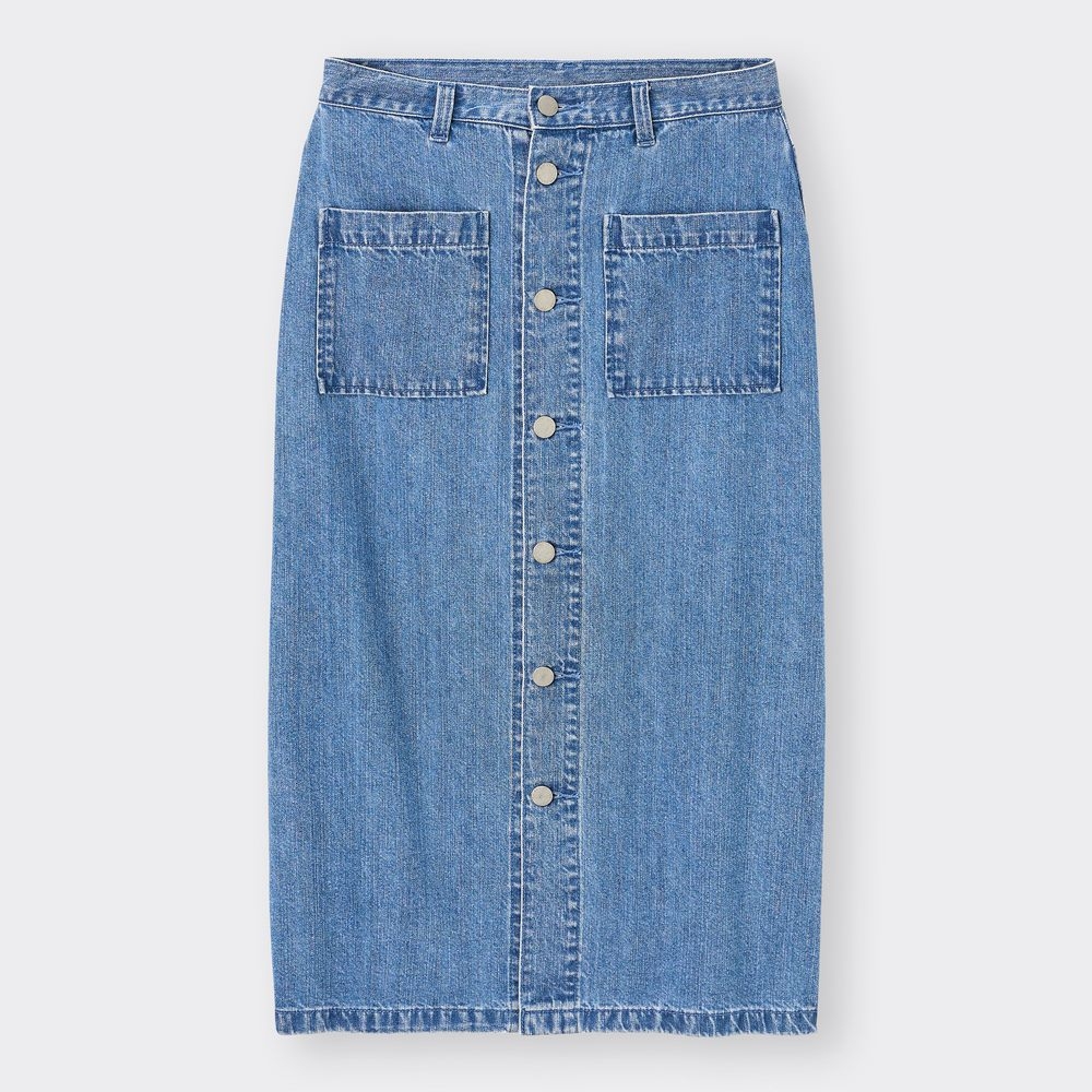 牛仔長裙兩色 $149 (原價$179)