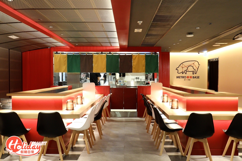 店舖裝修以日本鐵路為靈感,點餐機更參考JR售票機,相當有心思。