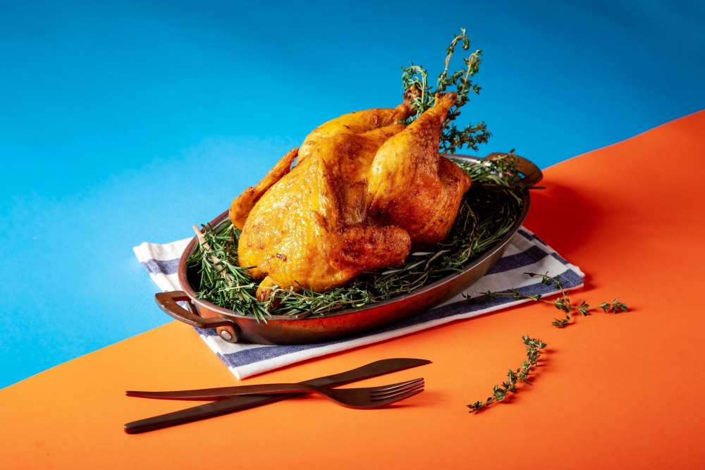 西班牙風味烤雞。