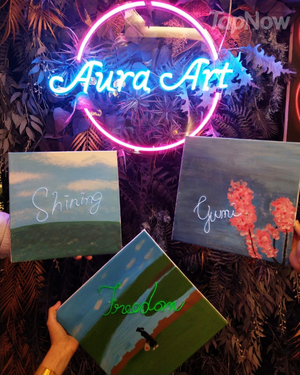 霓虹燈油畫工作坊低至$238!