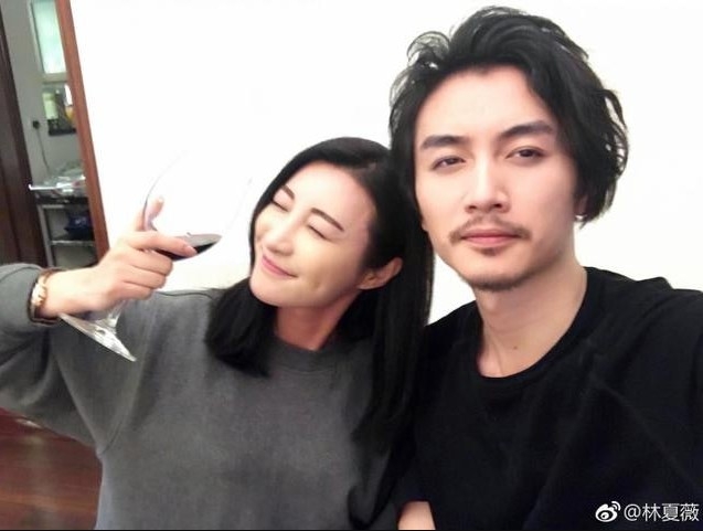 林夏薇與陳曉曾是戲劇學院同學