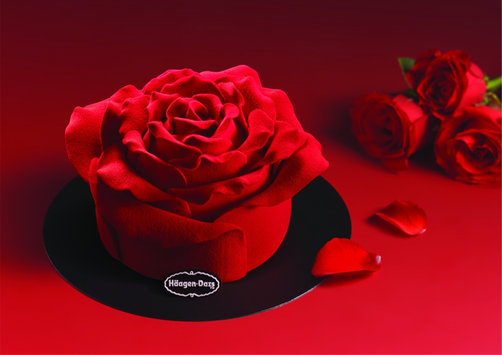 紅玫魅影雪糕蛋糕