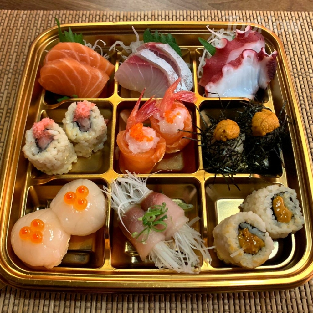 九格刺身壽司