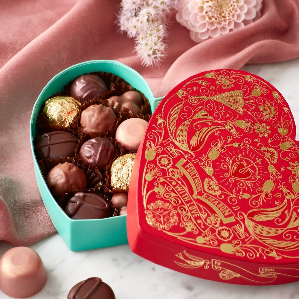 Fortnum & Mason_Heart Chocolate Selection Box 210g