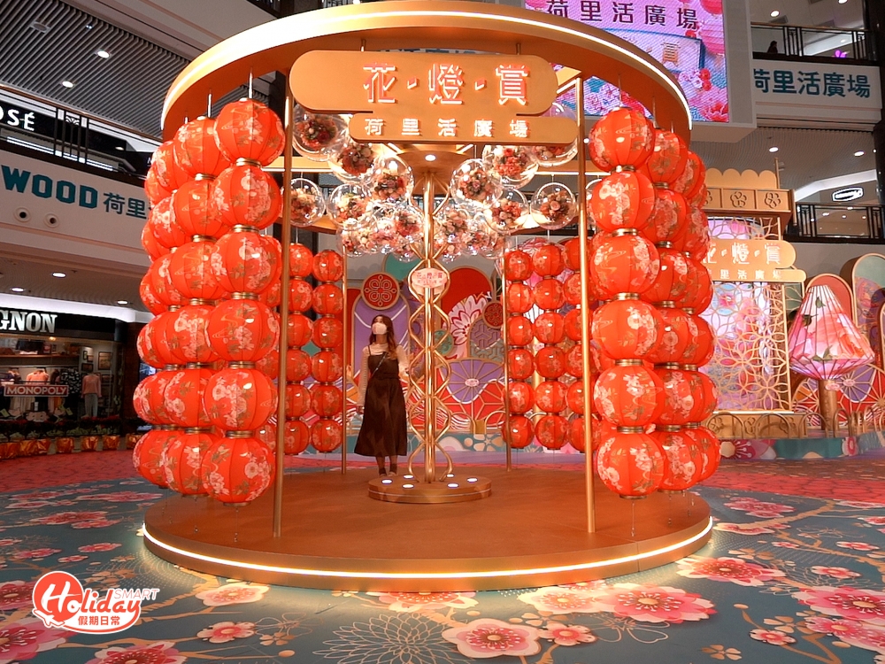 3大吉祥打卡位 百花燈籠藝術園