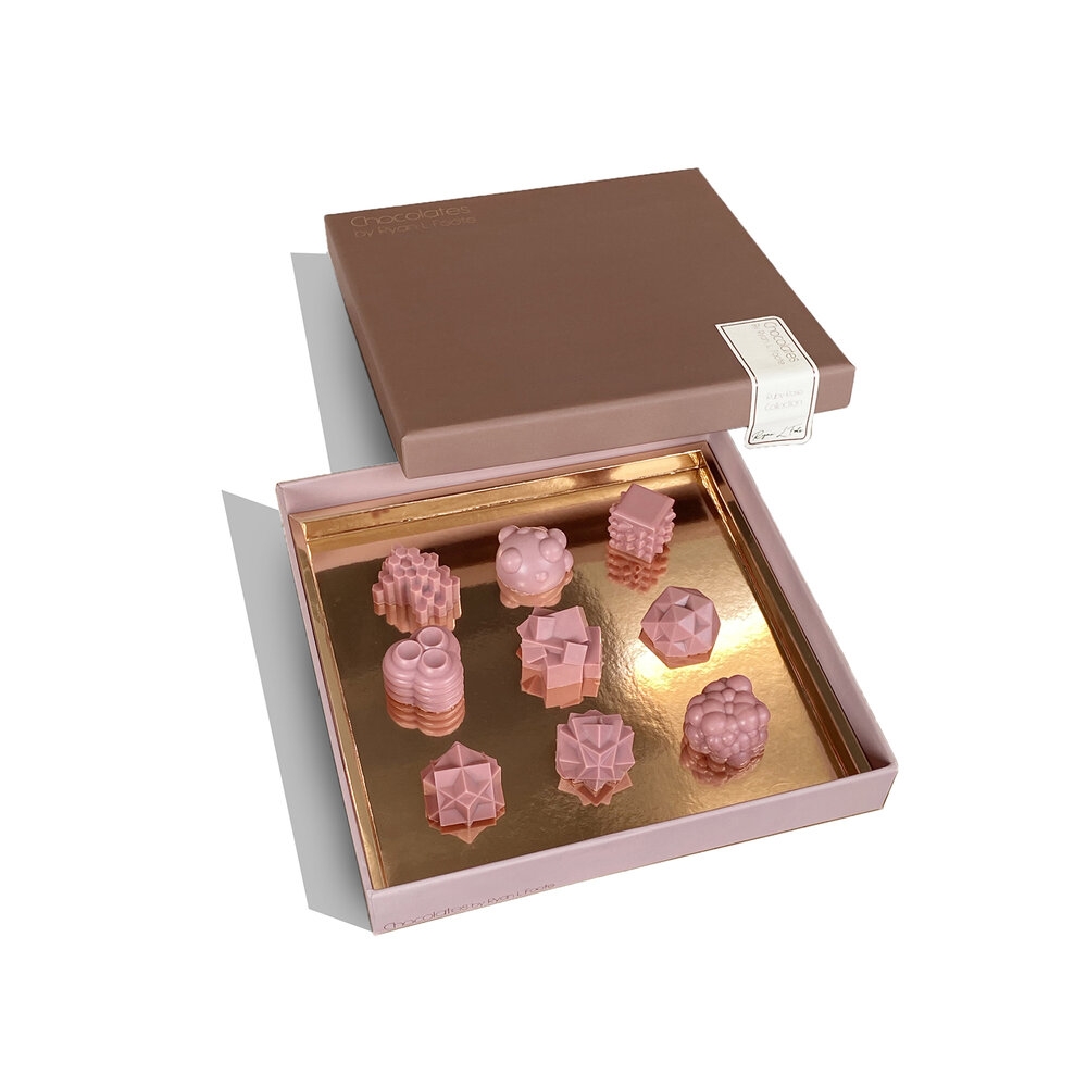 Chocolates by Ryan L Foote_9PCS RUBY CHOCOLATE BOX