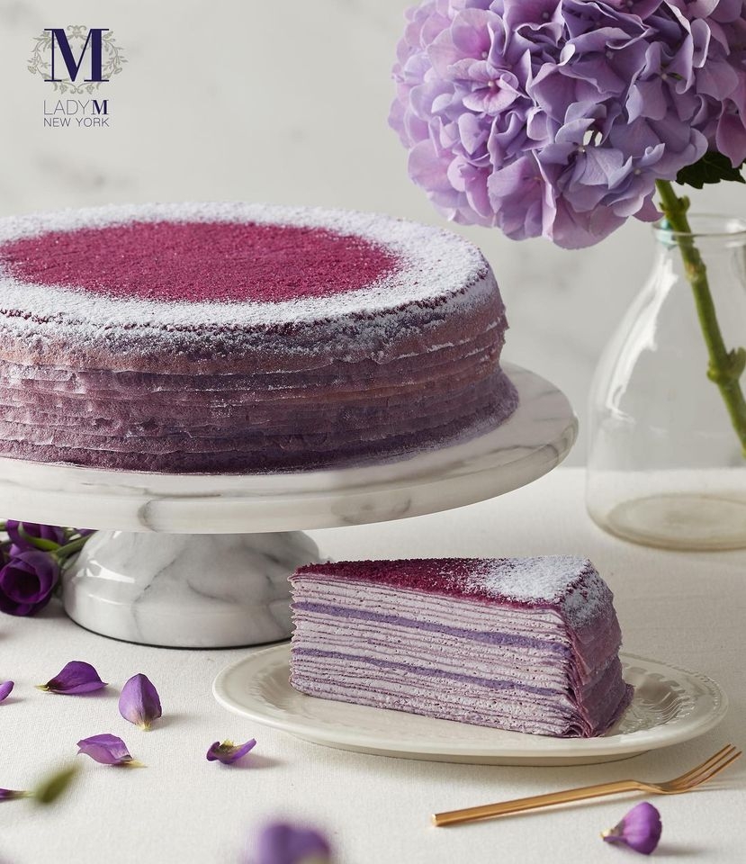 紫薯千層蛋糕