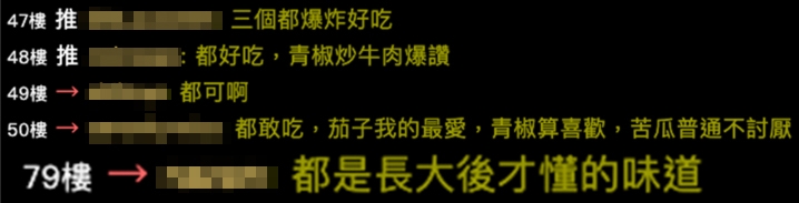 有網民就認為以上嘅蔬果都係長大後先會食!