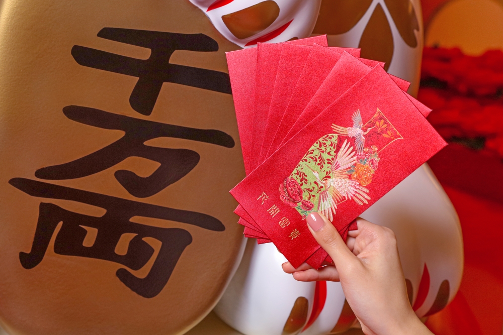 利是封2022 | Mira Place:「花開富貴」利是封