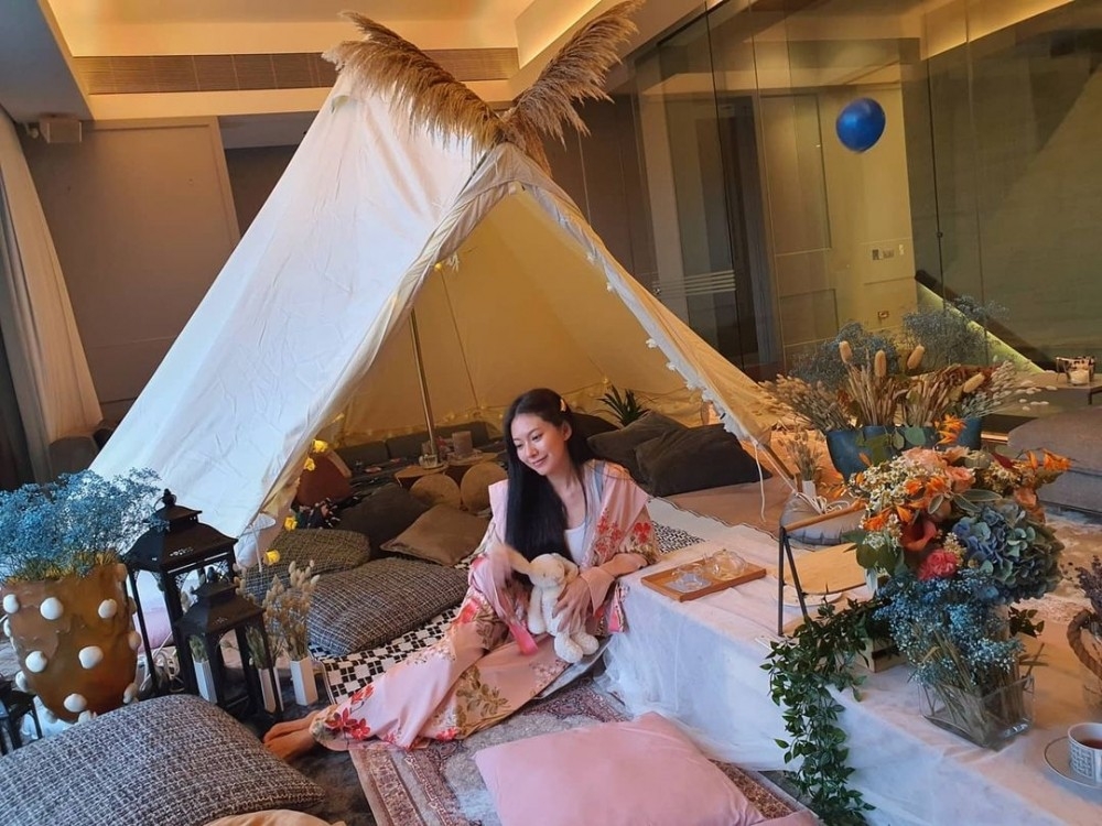 婚後入住新加坡豪宅,生活幸福