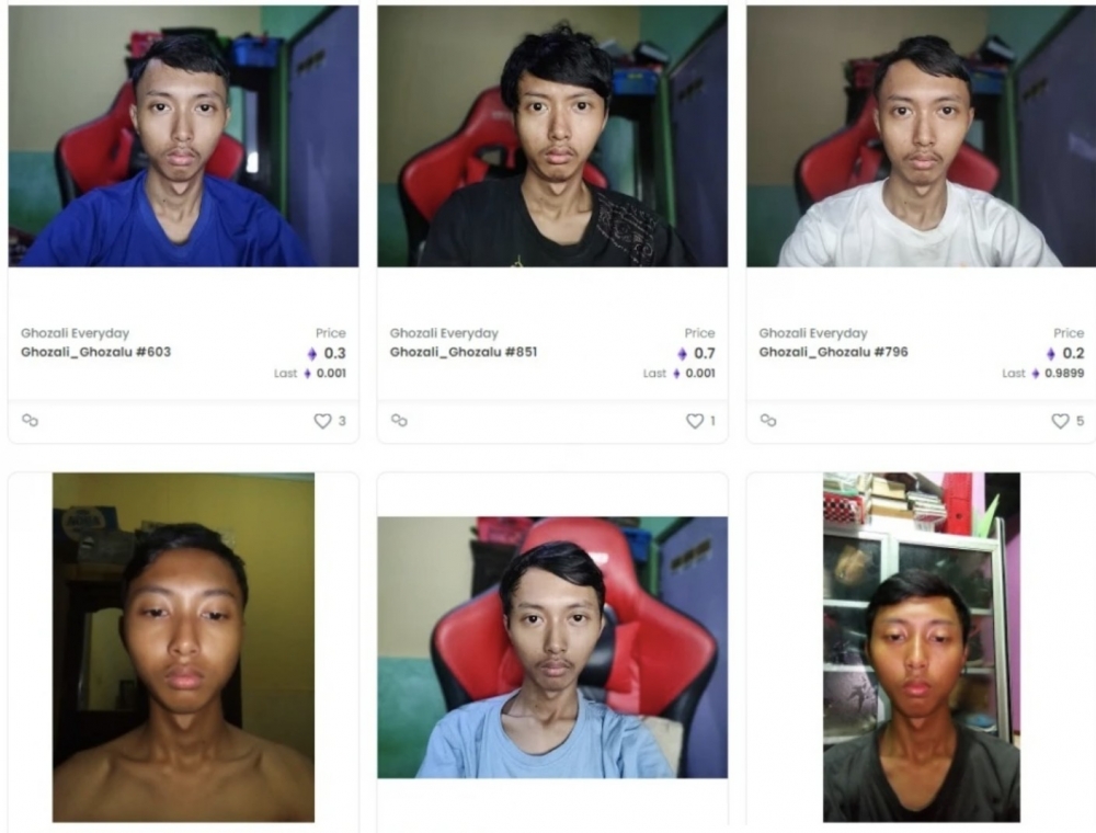 早前有位印尼少年就透過獨特無表情自拍,賺到730萬港幣!
