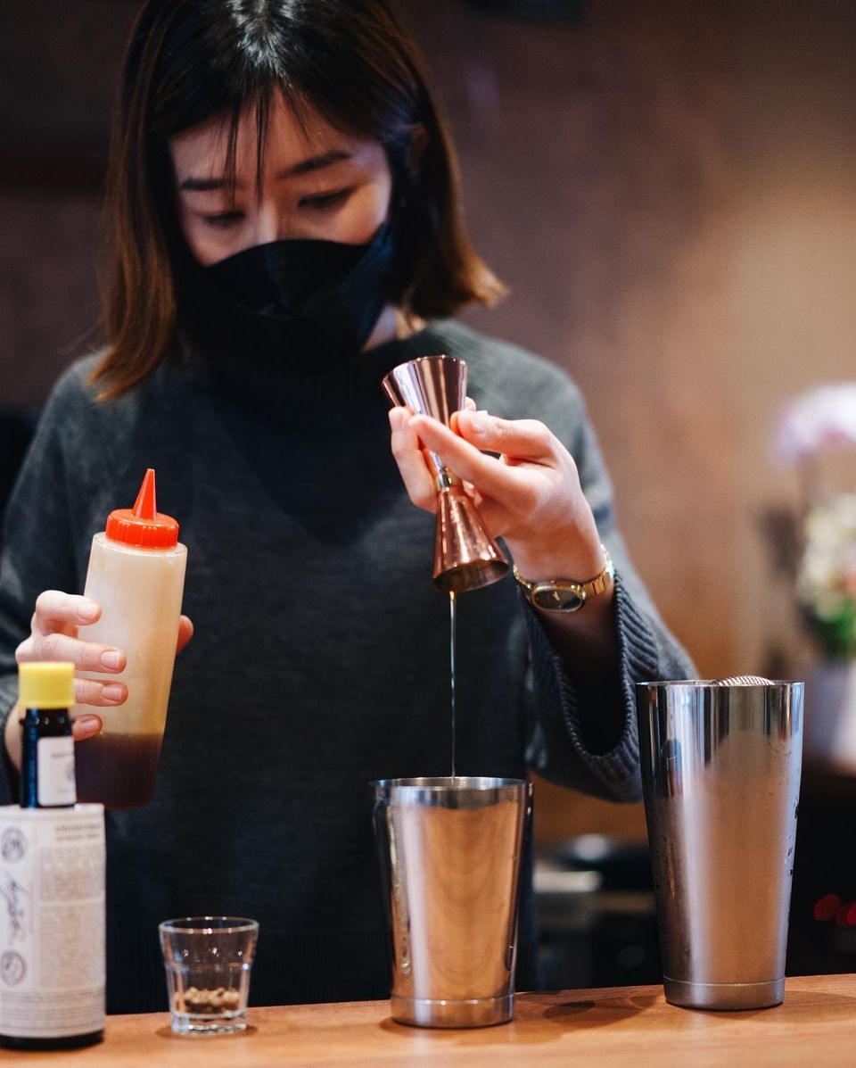 除了手沖咖啡和奶啡外,中環店也有推出限定的咖啡Mocktails。