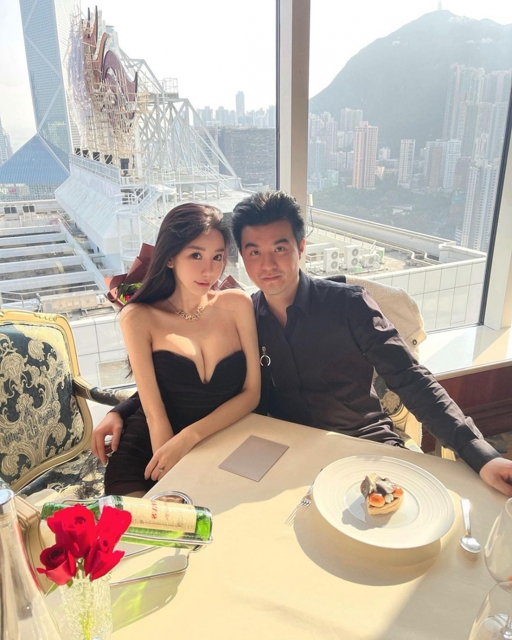 Cammi現任男友都十分富貴,情人節去五星級酒店慶祝