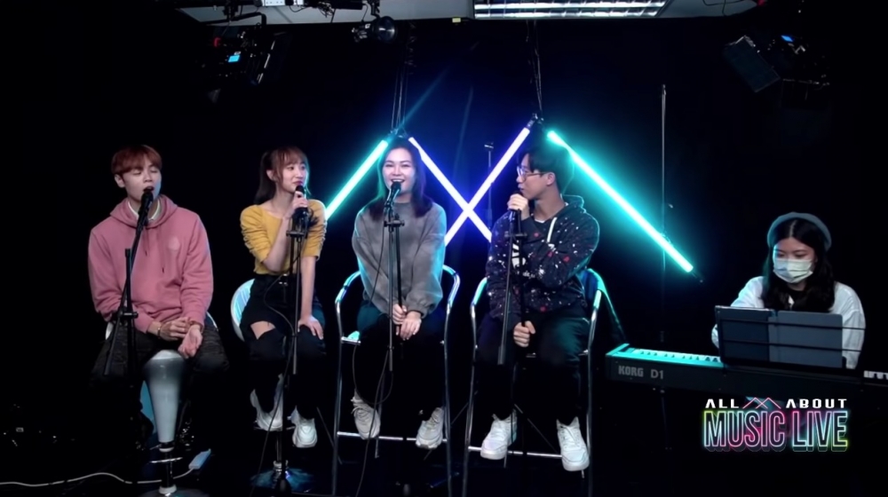 日前其中4位聲夢學員冼靖峰（Archie）、詹天文（Windy）、林智樂（Felix）、蔡愷穎（Lolita）就喺網上開live唱歌