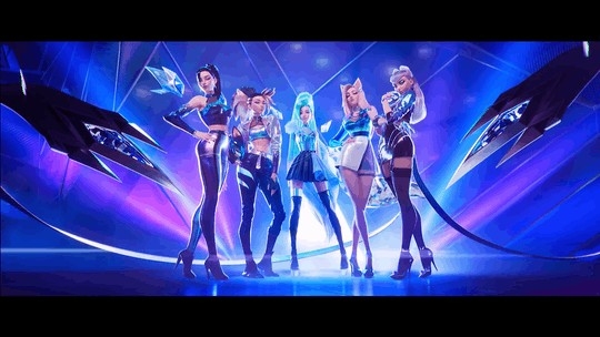 英雄聯盟「女團」KDA