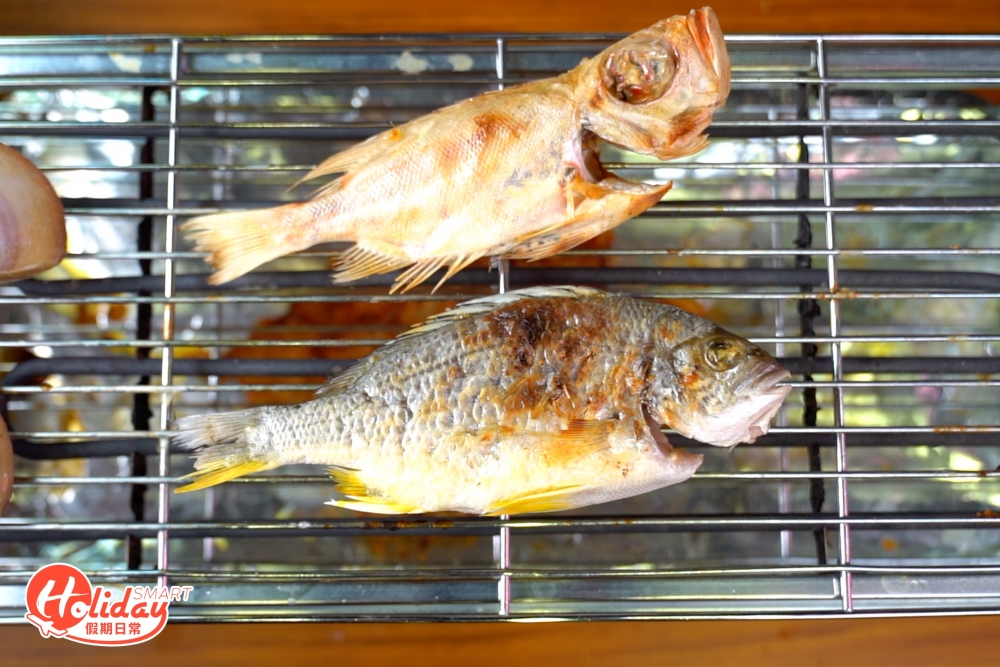 最特別是原條鮮魚可以任夾，包括大眼雞、馬友和烏頭等，燒至外皮香脆，相當惹味，絕對滿足各位海鮮控。