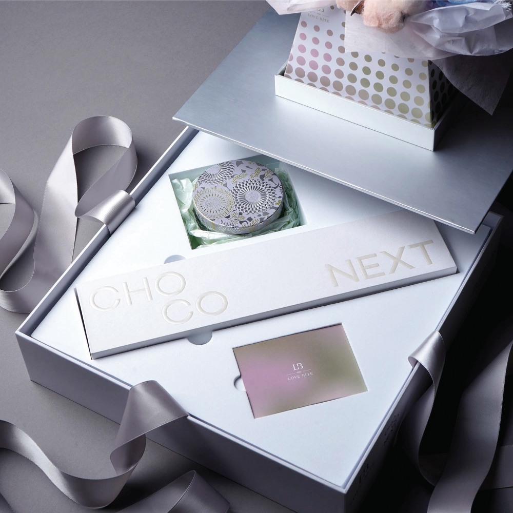 禮盒的包裝藏有巧思，絕對令女友驚喜十足！