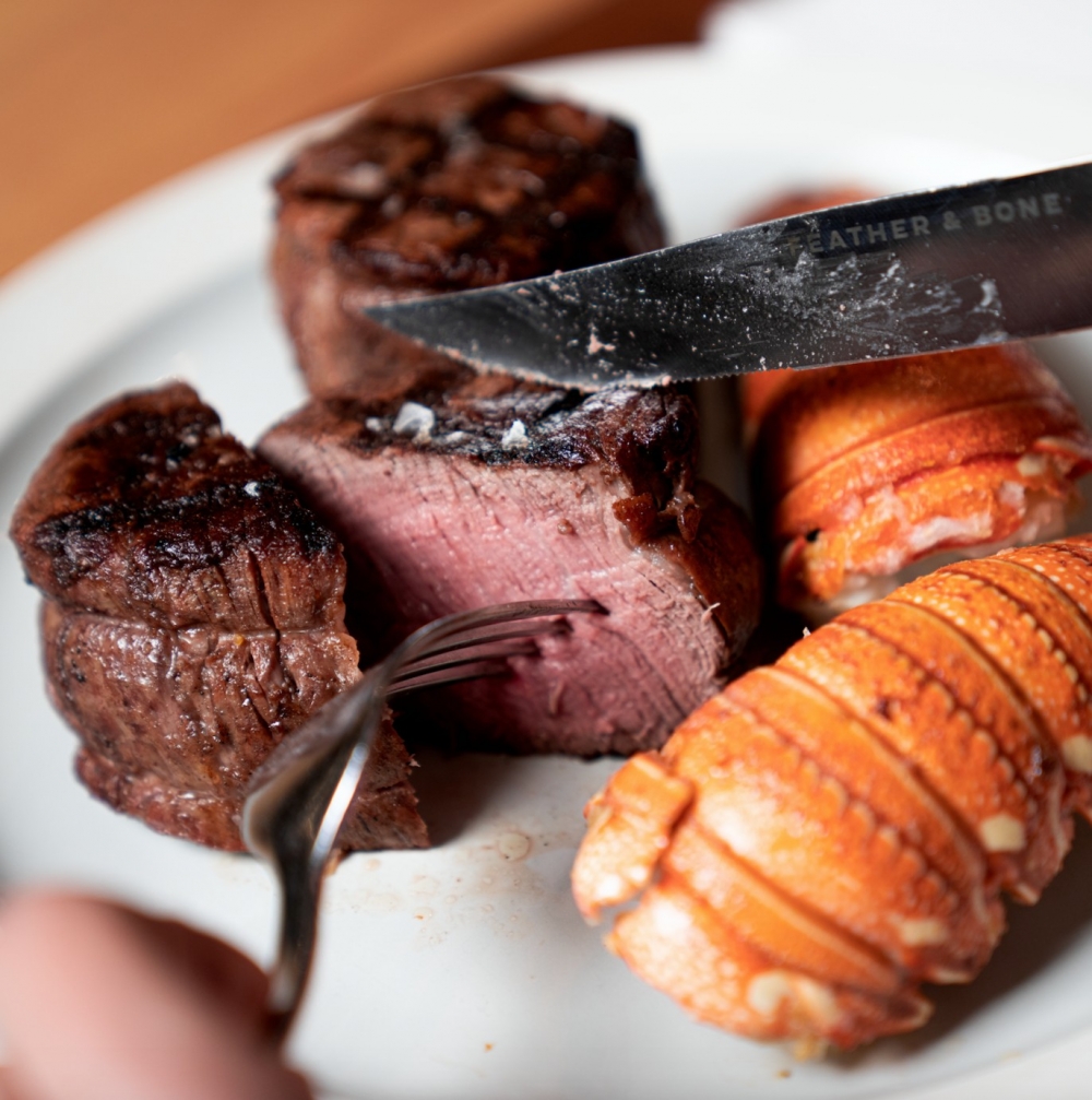 一次過能吃到海陸食材的餐點！