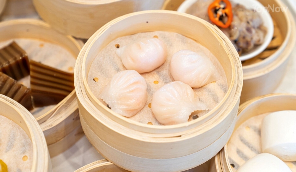 到聚盈樓必試其蝦餃皇!