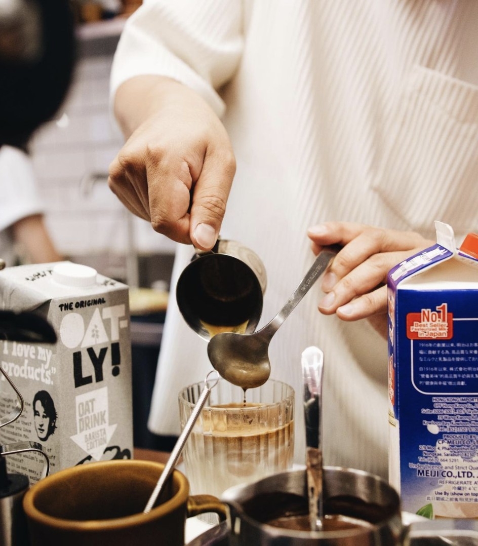 「Black Sugar Coffee」一直有提供不同種類的精品咖啡,Cappuccino便一直深受客人歡迎。