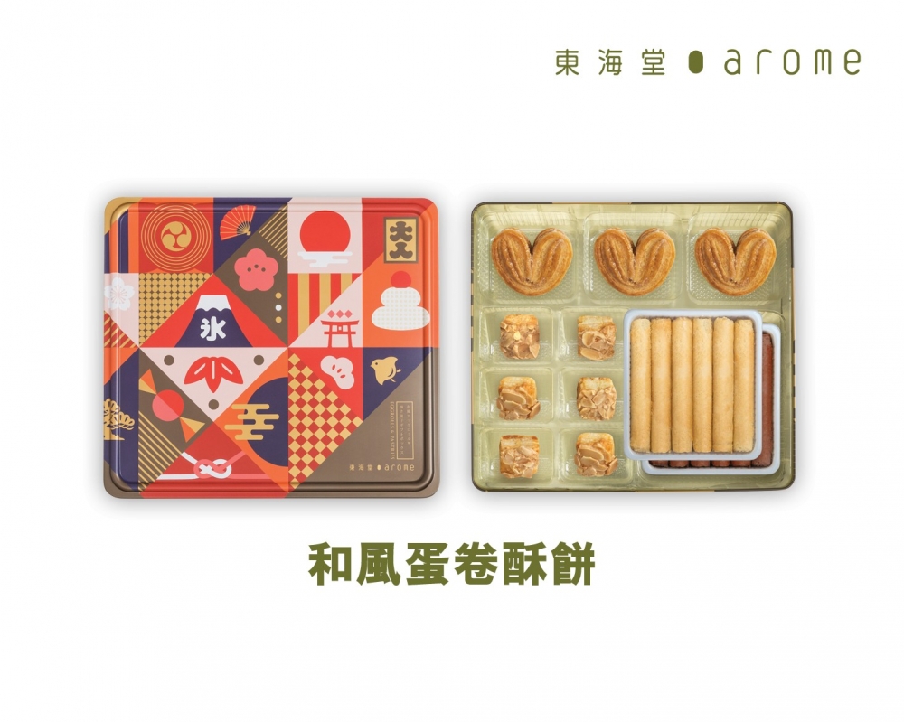 和風蛋卷酥餅禮盒