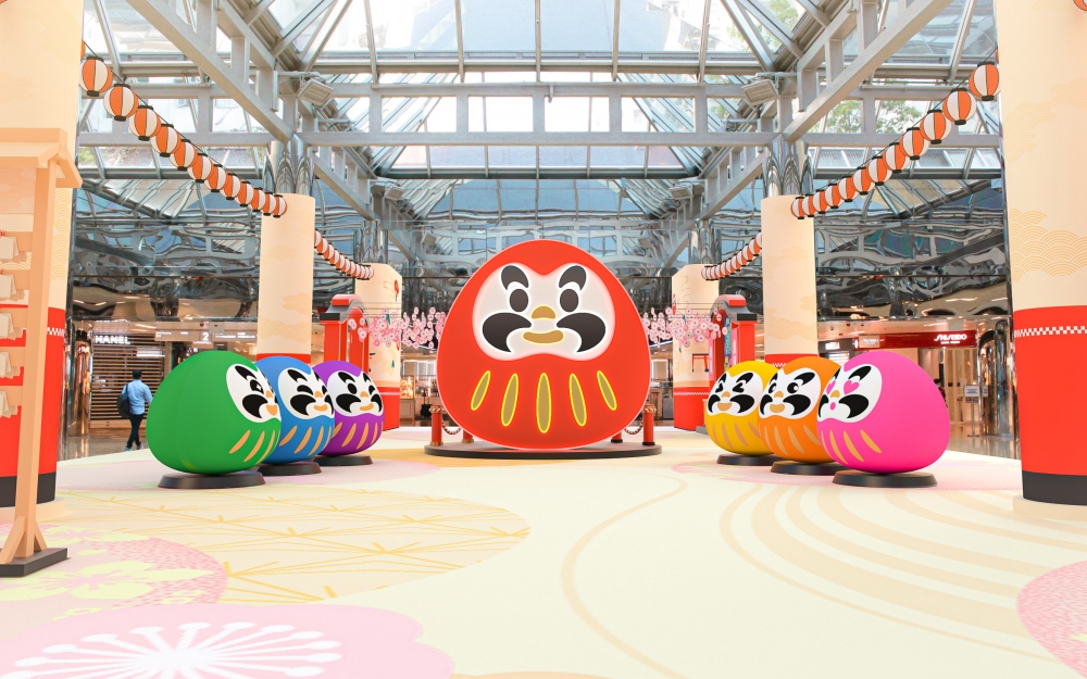 七彩祈歲達磨