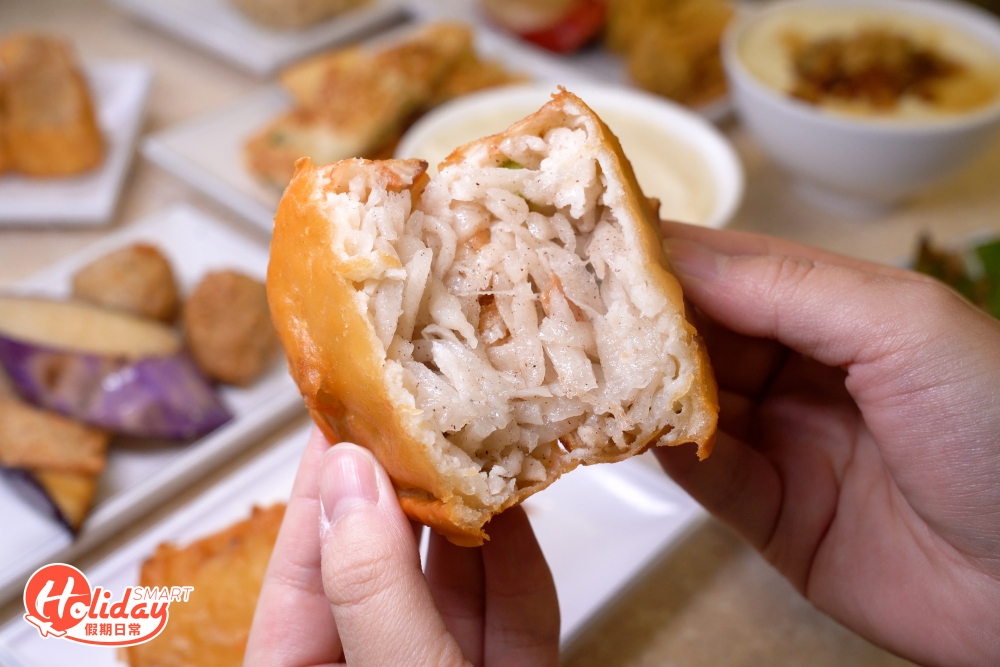 蘿蔔絲食到清甜味，同時帶有微微胡椒味！