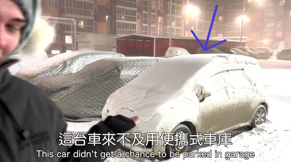 Nastya表示車主可能要等到夏天或者搵師傅修理先可以開得返架車。