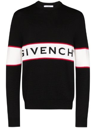 Givenchy intarsia logo sweater