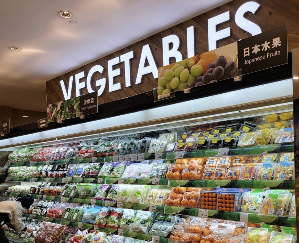 而二樓則以日式超市及美食區為主。