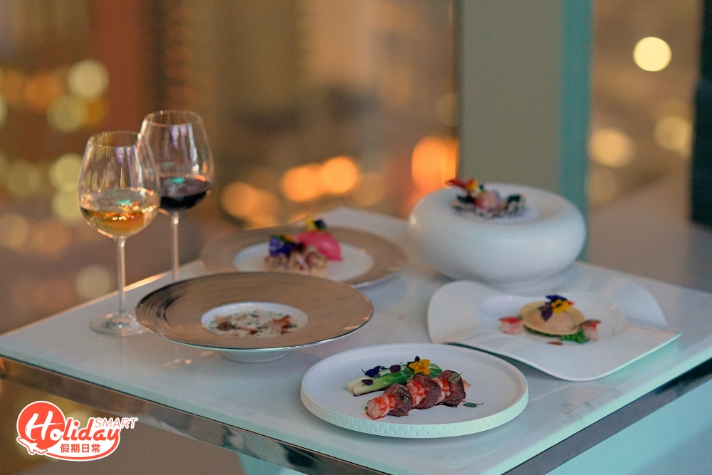 限定推出的情人節套餐可歎足5道菜!